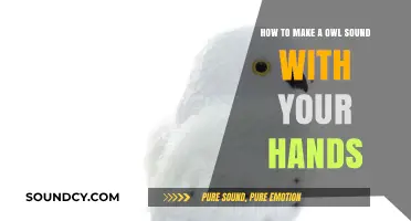 Master the Art of Creating Owl Sounds Using Your Hands
