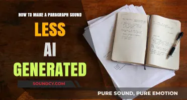 Crafting Authentic Paragraphs: Techniques to Avoid AI-Generated Tone