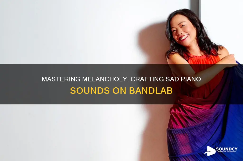 how to make a piano sound sad on bandlab