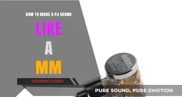 Mastering the Art: Transforming Your PJ Sound into a MM