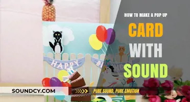 Crafting Musical Magic: Create Pop-Up Cards with Sound Effects