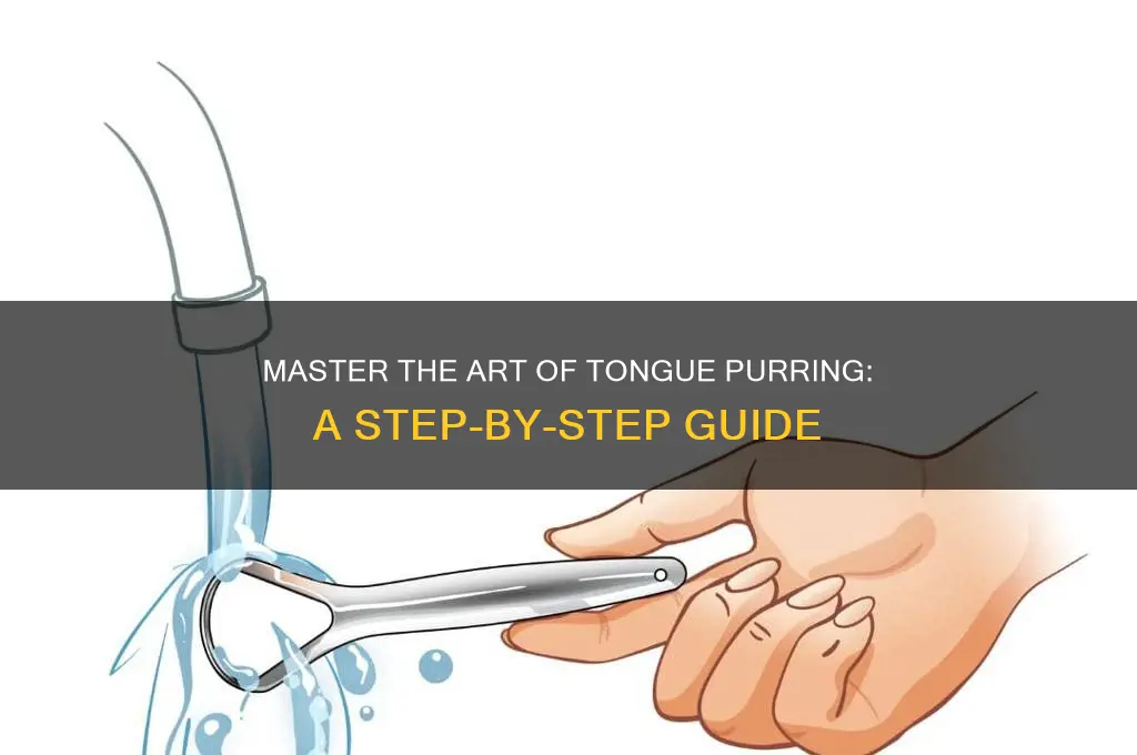 how to make a purring sound with your tongue