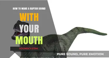 Master the Art of Creating a Realistic Raptor Sound with Your Mouth
