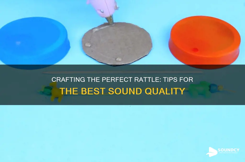 how to make a rattle with the best sound