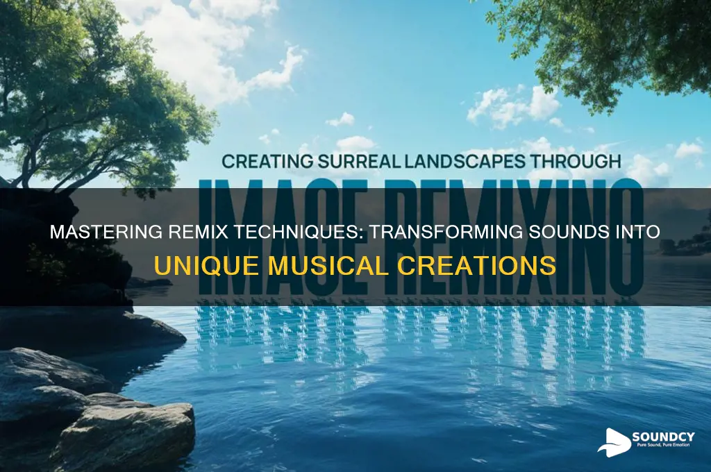 how to make a remix out of a sound