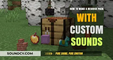 Crafting Custom Sound Resource Packs: A Step-by-Step Guide