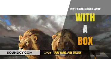 Master the Art of Roaring: DIY Box Sound Effect Guide