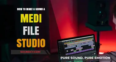 Mastering Sound Design: Creating a Medi File in Studio