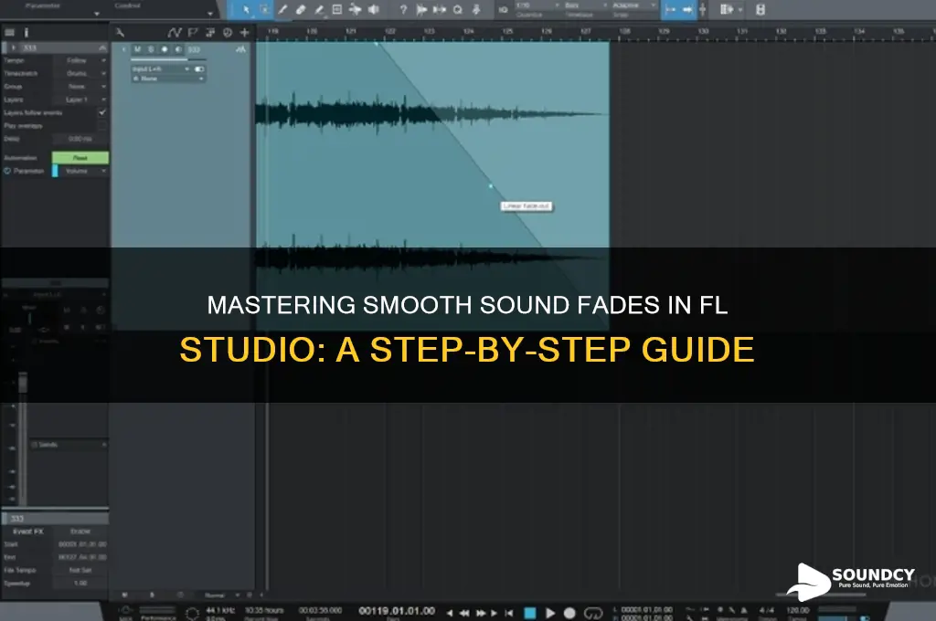 how to make a sound fade in fl studio