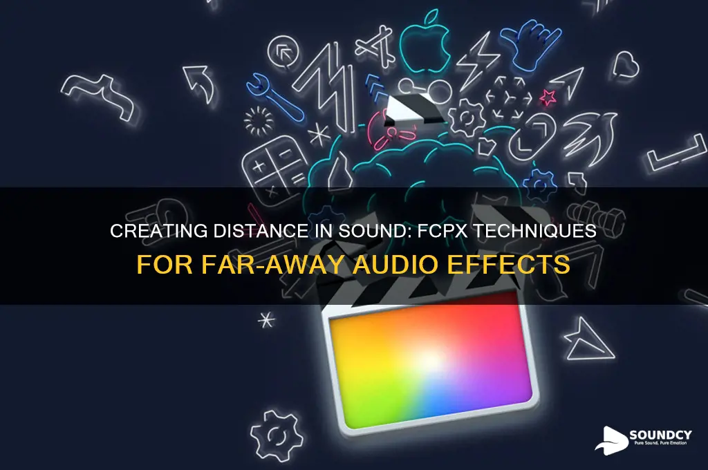 how to make a sound feel far away fcpx
