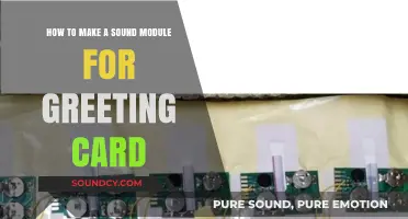 DIY Greeting Card Sound Module: Creative Steps to Add Audio