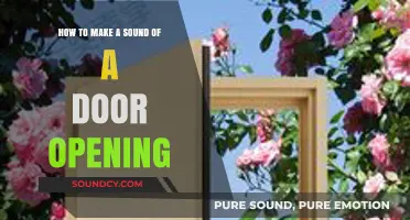 Mastering the Art of Creating a Realistic Door Opening Sound