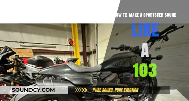 Upgrade Your Sportster's Sound: Achieve a 103-Like Roar with These Tips