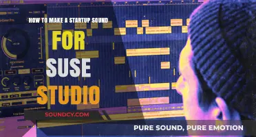 Crafting the Perfect Startup Sound for SUSE Studio: A Step-by-Step Guide