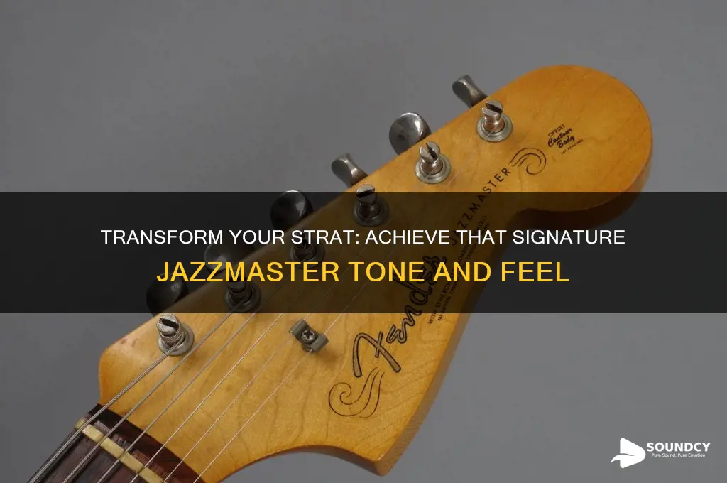 how to make a strat sound like a jazzmaster