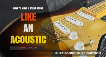 Transform Your Strat: Achieve Acoustic Guitar Tones with Simple Techniques