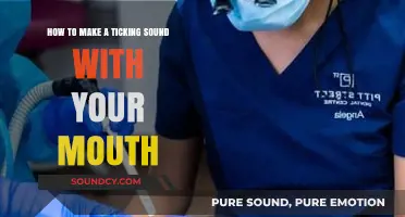 Master the Art of Creating a Realistic Mouth Ticking Sound