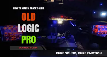 Vintage Vibes: Aging Your Tracks in Logic Pro Effortlessly