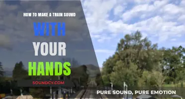Master the Art of Creating Realistic Train Sounds Using Your Hands