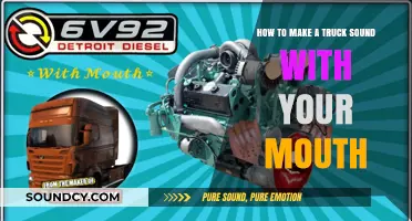 Mastering the Art of Truck Noises: Mouth Techniques for Realistic Sounds