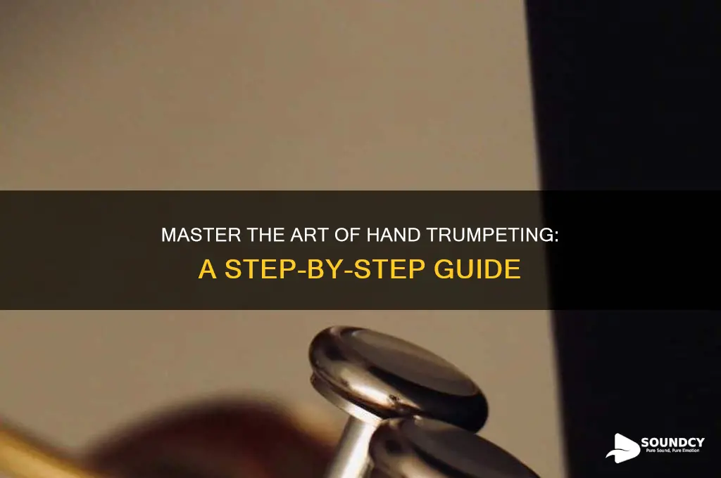 how to make a trumpet sound with your hands