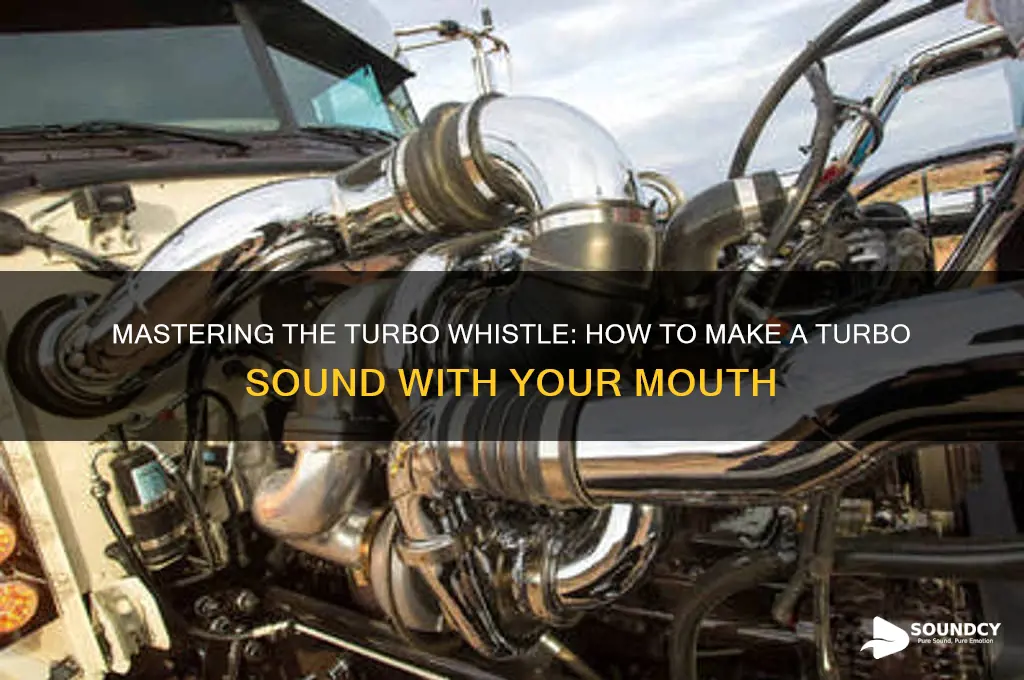 how to make a turbo sound with your mouth
