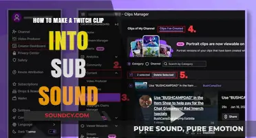 Transform Twitch Clips into Sub Sounds: A Step-by-Step Guide