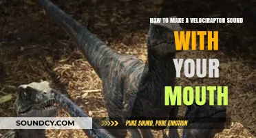 Master the Art of Mimicking a Velociraptor's Roar: A Step-by-Step Guide