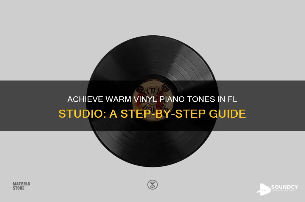 how to make a vinyl sounding piano fl studio