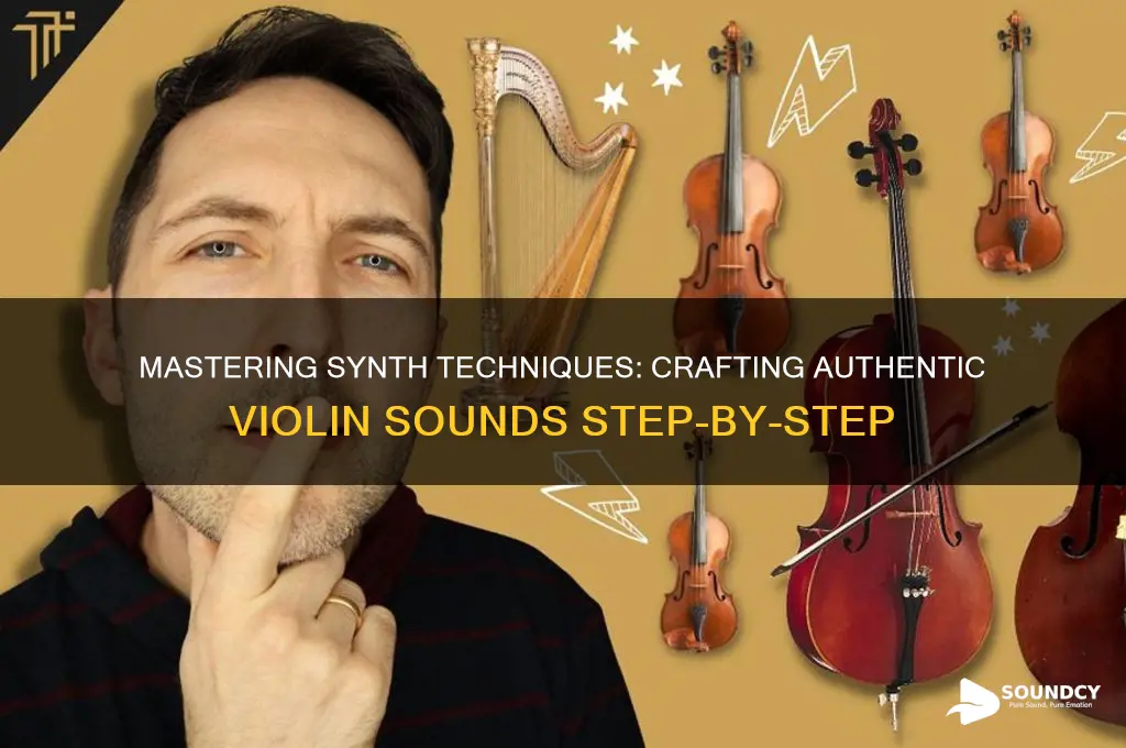 how to make a violin sound on a synth