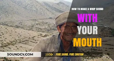 Master the Art of Creating a Mouth Whip Crack Sound