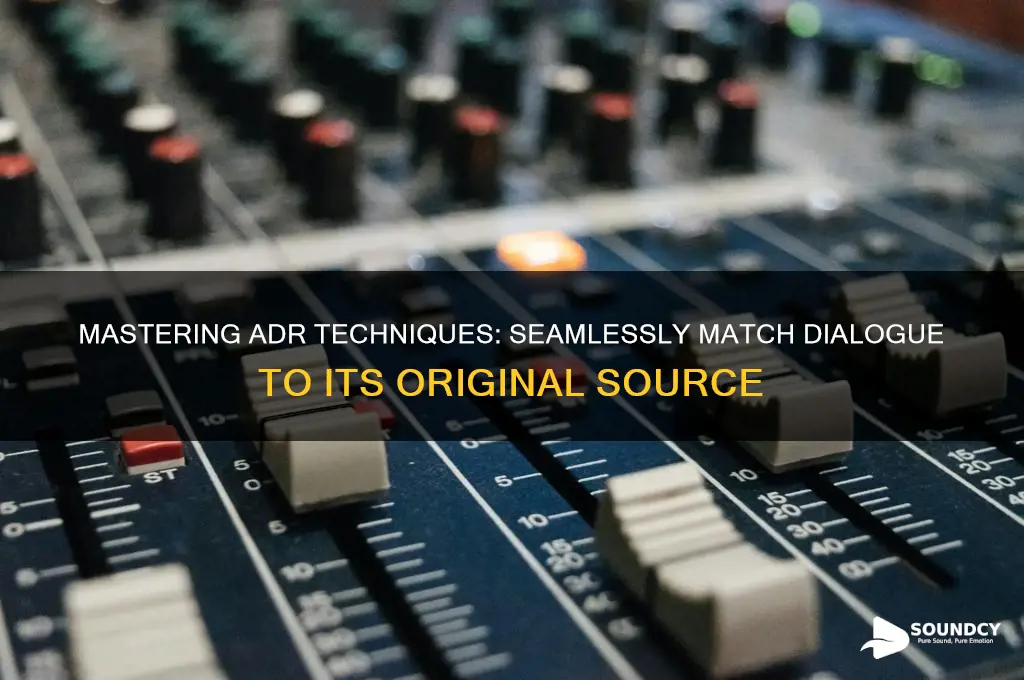 how to make adr sound like it