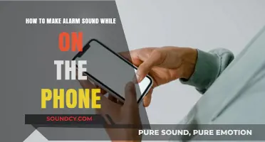 Ensure Alerts: Make Your Alarm Sound During Phone Calls Easily