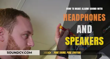 DIY Alarm Setup: Using Headphones and Speakers for Effective Alerts
