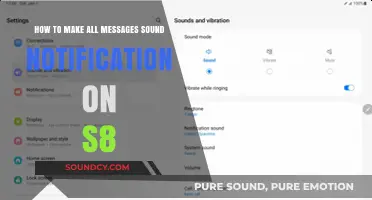 Enable All Message Sound Notifications on Your Samsung Galaxy S8
