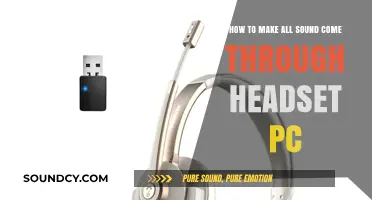 How to Route All PC Audio Through Your Headset: A Step-by-Step Guide
