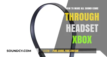 Xbox Audio Setup: Route All Sound Through Your Headset Easily