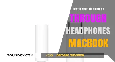 MacBook Audio Routing: How to Make All Sound Go Through Headphones