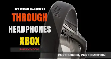 Xbox Audio Setup: Route All Sound Through Headphones Easily