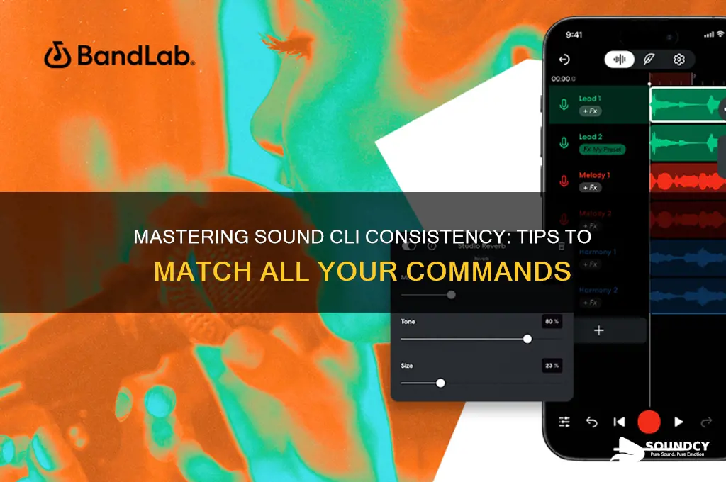 how to make all your sound cli s match