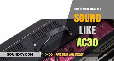 Transform Your AC100 Amp: Achieve the Iconic AC30 Sound
