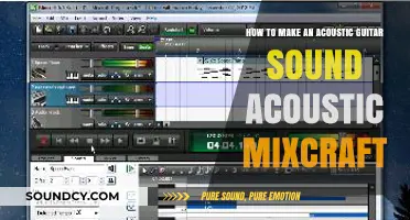 Enhance Your Acoustic Guitar Sound in Mixcraft: A Step-by-Step Guide