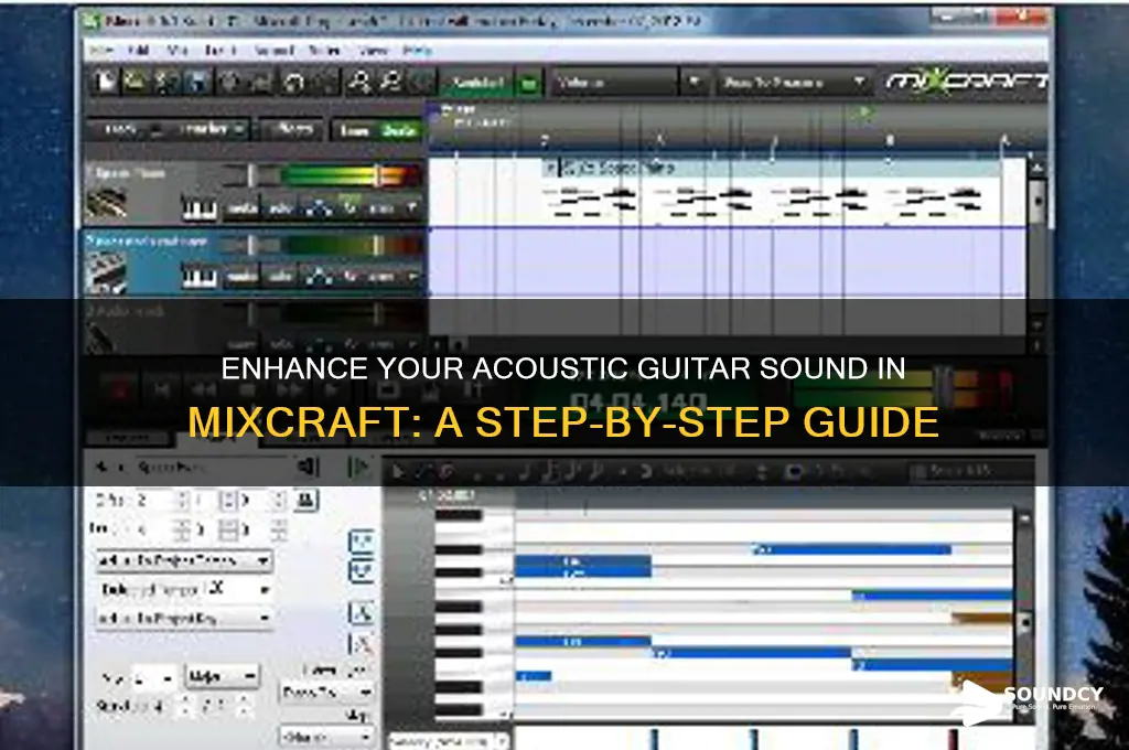 how to make an acoustic guitar sound acoustic mixcraft