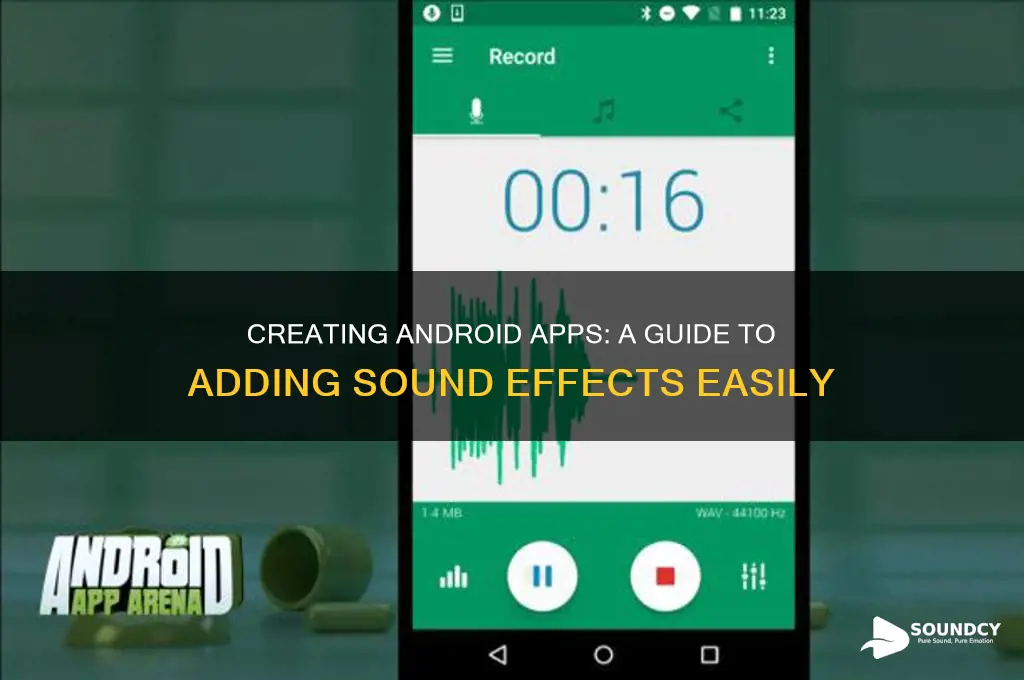 how to make an android app make a sound