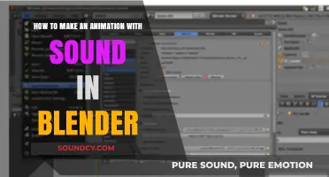 Creating Animated Masterpieces: Adding Sound to Blender Animations