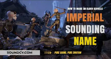 Crafting Majestic Imperial Names for Your Elder Scrolls Character