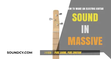 Crafting Electric Guitar Tones in Massive: A Step-by-Step Guide