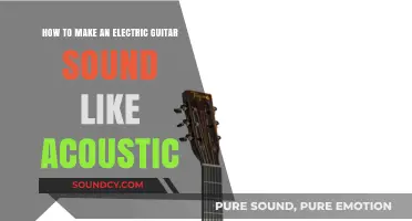 Transform Your Electric Guitar: Achieve Authentic Acoustic Tones with These Tips