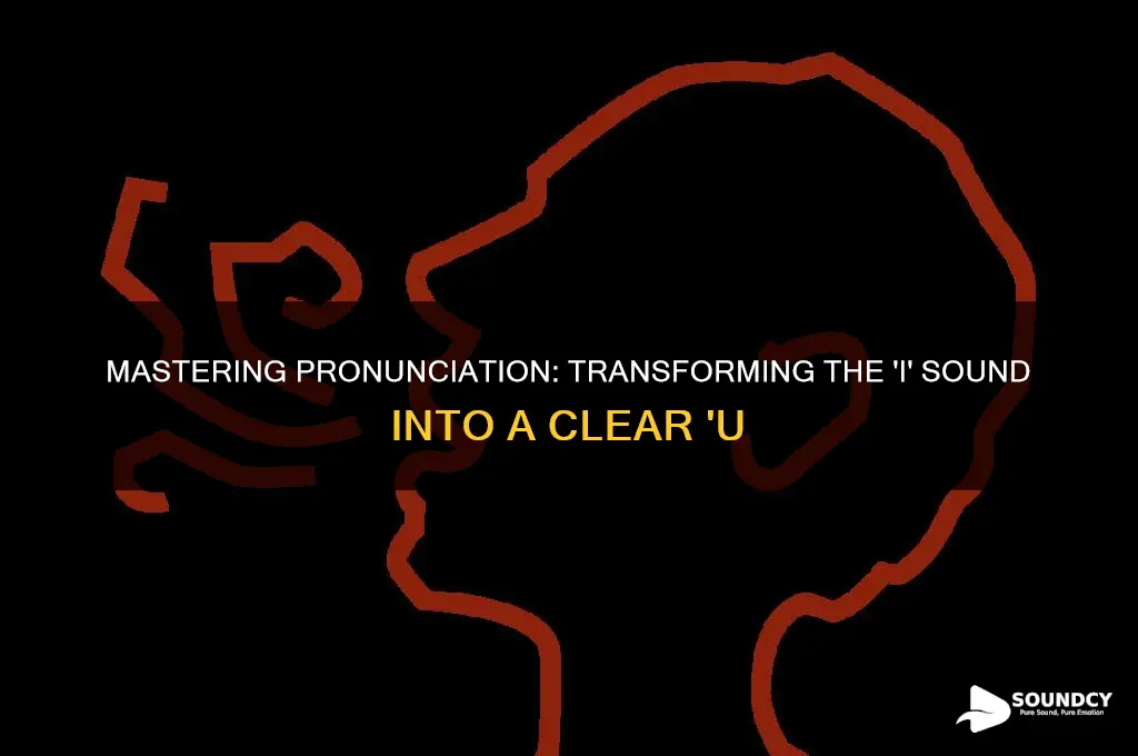 how to make an i sound like an u