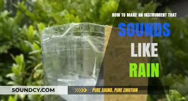 Crafting a Rain-Inspired Instrument: DIY Guide for Soothing Sounds